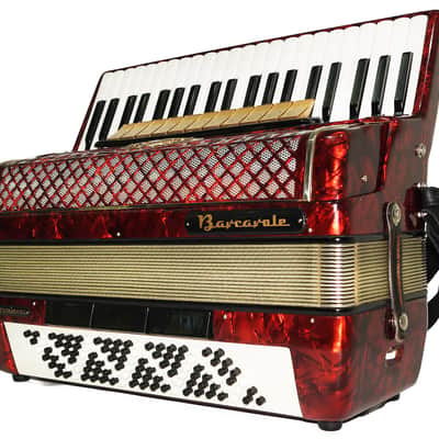 Barcarole Prominenz Piano Accordion made in Germany 120 Bass Buttons New Straps Case 2180, Powerful sound, Accordian for Adults image 3