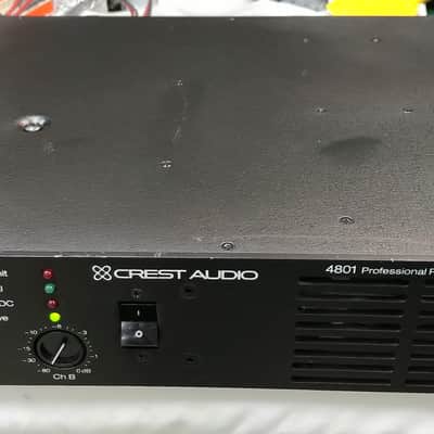 Crest Audio 4801 1200-Watt Power Amplifier 1990s - Black image 1