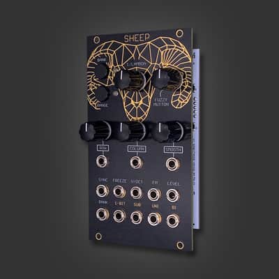 Mutable Instruments Sheep (Tides) DIY build feat. Oscillosaurus panel & black knobs image 1