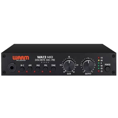WA12 MKII Black Préampli Warm Audio image 5