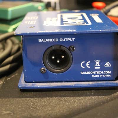 Samson MDA1 S-Max Series Mono Active Direct Box 2010s - Blue image 3