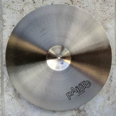 Vintage pre serial Paiste Formula 602 18" Medium Crash - relabelled by Paiste image 3