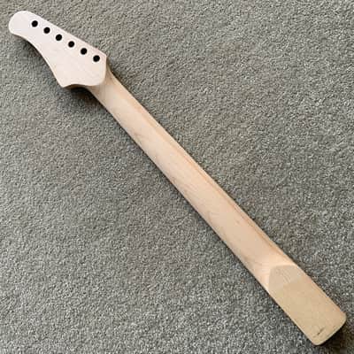 Black Stratocaster Strat Style Guitar Maple Neck, Rosewood 22 Frets Fingerboard image 5
