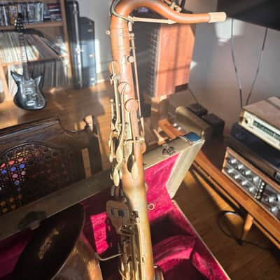 Benetone Tenor Saxophone w/ Original Case Serviced 1950s 1960s image 13