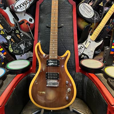 Hard Rock Academy Double Cut Electric Guitar Tobacco Sunburst (Pre-Owned) image 2