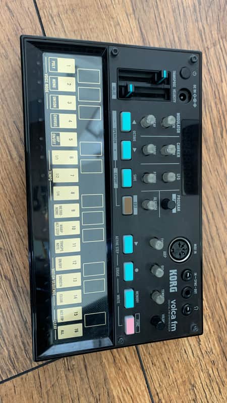Korg Volca FM Digital FM Synthesizer/Sequencer 2016 - 2022 - Black image 1