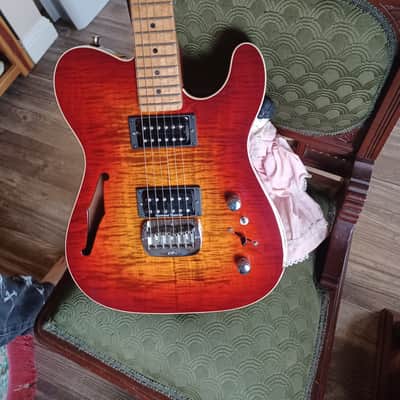 2005 G&L USA ASAT Semi Hollow - Cherryburst 6.5lbs image 6