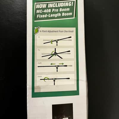 Immagine Ultimate Support MC-40B Classic Microphone Stand - Black - 6