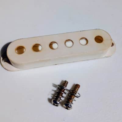 Fender 1969 Original Stratocaster Pickup Cover w/ Screws image 1