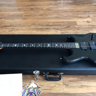 Alembic Custom Bass 4 string Bass 2019 Gloss Black Spoiler image 17