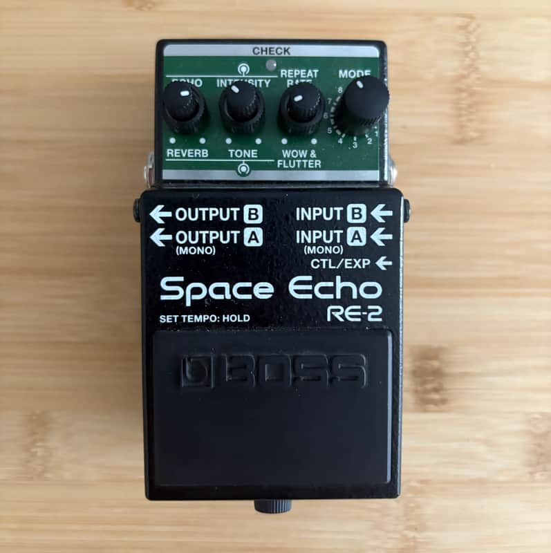Boss RE-2 Space Echo 2022 - Present - Black / Green image 1