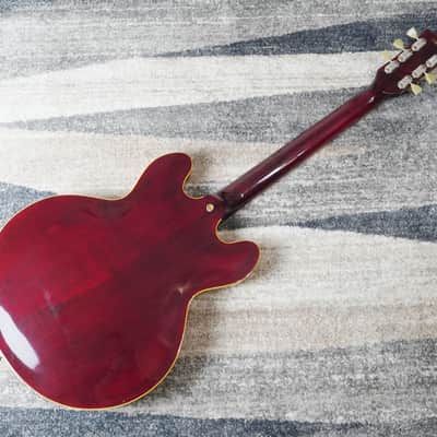 1978 Greco SA-800 WA Wine Red Fujigen MIJ Vintage Semi-Hollow Guitar Made in Japan image 3