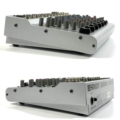 Behringer Eurorack UB1002 10-Input 2-Bus Mic / Line Mixer 2000s - Silver  TGHM image 4