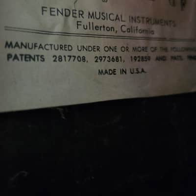 Fender Vibro champ amp 1967 - Black image 2