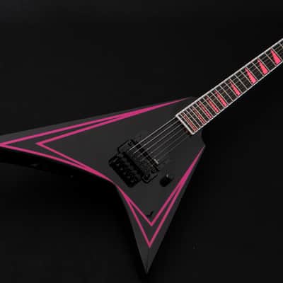 ESP EDWARDS E-ALEXI PINK SAWTOOTH w/ESP GB-30V -Black with Pink Pin Stripe- #ED3540263 2026 [Made in Japan][Children of Bodom Alexi Laiho] image 2