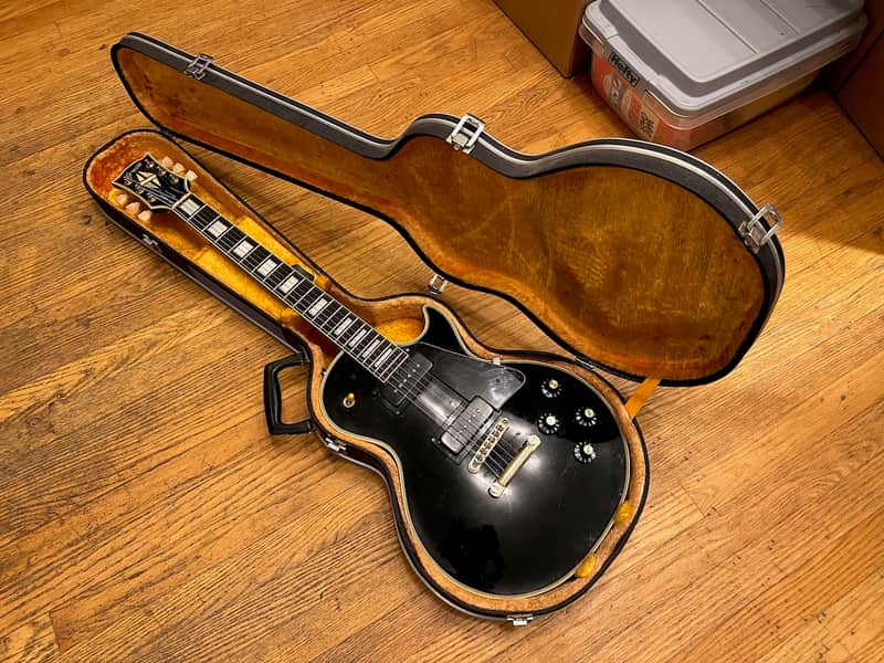 1977 Greco LP Custom Black Beauty - Antiquity P90s, Vintage