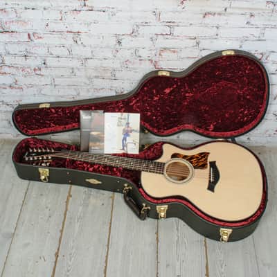 Taylor - (2025) 354ce - 12 String Acoustic-Electric Guitar -Sapele/Sitka - V-Class Bracing - Natural - w/ Hardshell Case - x5042 image 13
