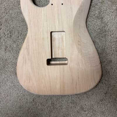 Raw Guitar Body Alder Body Stratocaster Style image 3