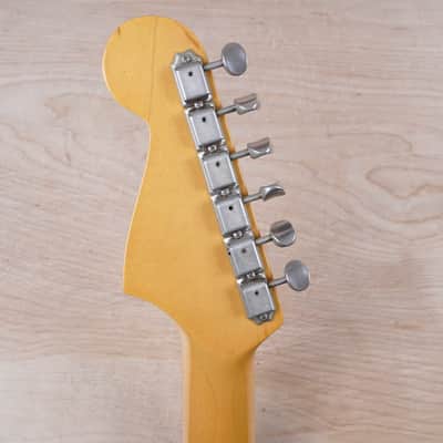 Fender JM-66 Jazzmaster Reissue CIJ 2004 Sunburst Crafted in Japan w/ Bag image 5
