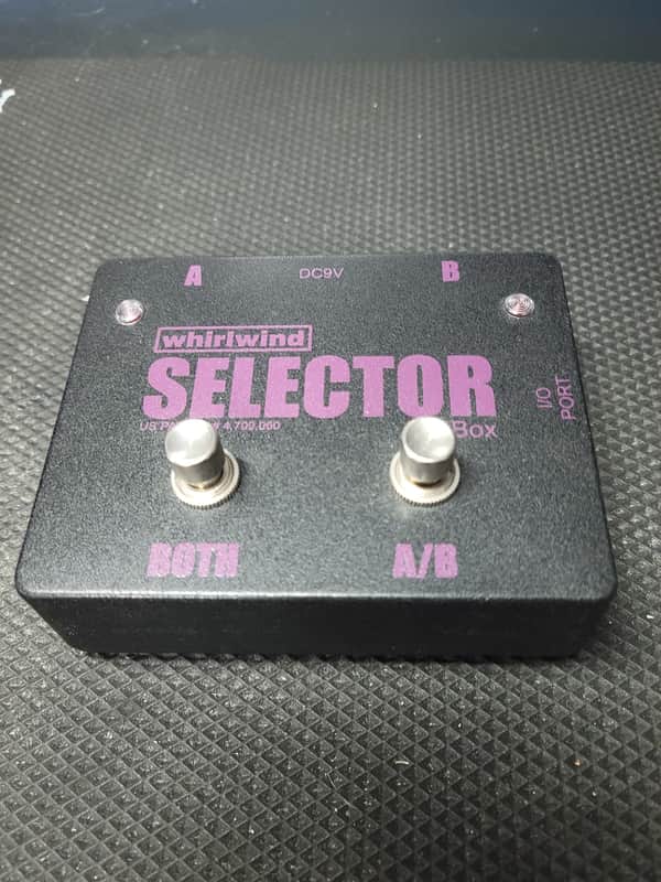 Whirlwind Selector A/B Box - Black image 1
