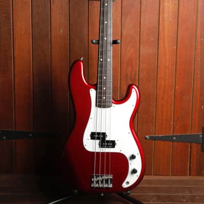 Fender Japan PB62-66DMC Precision Bass Old Candy Apple Red Bass Guitar Pre-Owned image 2
