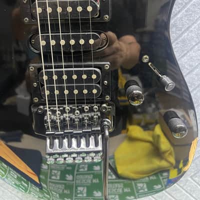 Ibanez RG270B-BK Standard 1990's SEE CRACK IN THE FINISH image 6