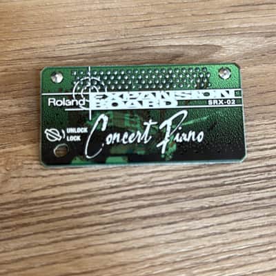 Roland SRX-02 Concert Piano Expansion Board 2000s - Green