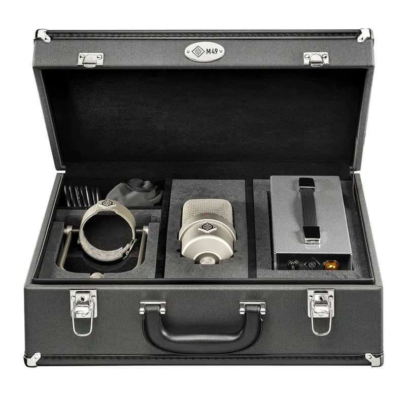 Neumann M 49 V Large Diaphragm Multipattern Tube Condenser Microphone image 5