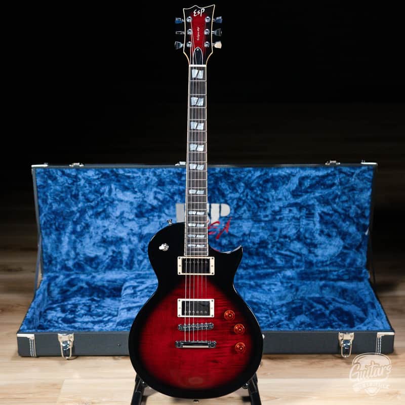 ESP USA Eclipse Full Thickness w/ Seymour Duncans – See Thru Black Cherry image 1