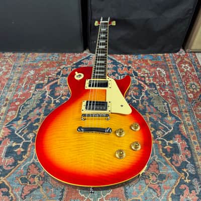 *Video* Tokai Love Rock Les Paul Standard Flame Top Long Tenon Cherry Sunburst - 2010's image 11