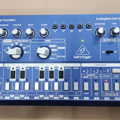 Behringer TD-3 Analog Bass Line Synthesizer - Blue