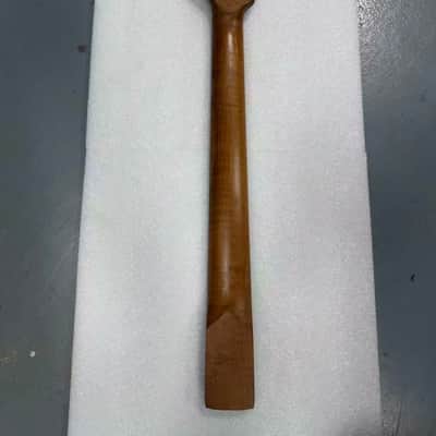Roasted Flame Maple Guitar Neck with Ebony Fingerboard,-22 Frets SR image 2
