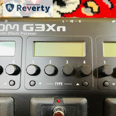 Zoom G3Xn Guitar Multi-Effects Processor Effect Pedal w/Power cord Used image 4