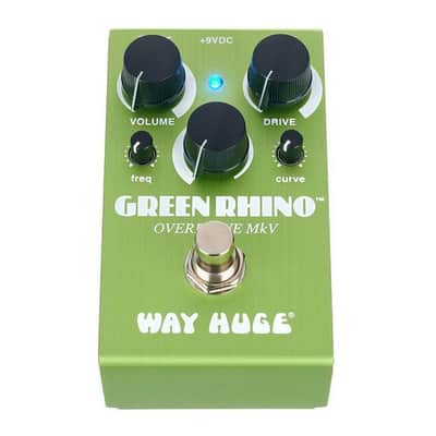 Way Huge Smalls Green Rhino MKV Overdrive Guitar Effects Pedal image 4