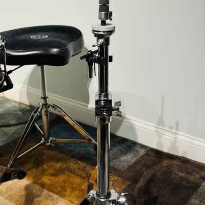DW DWCP9500TB 9000 Series Double-Braced 2 Leg Hi-Hat Stand 2010s - Chrome image 4