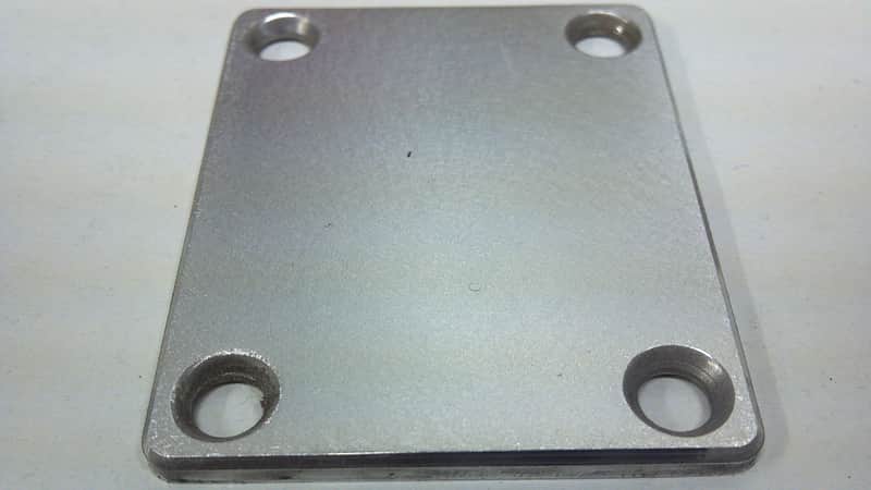 KGC Killer Aluminum Neck Plate - Heavy-Duty Machined Aircraft Grade Aluminum - For Strat image 1