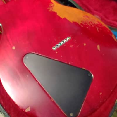 Hamer Sunburst 1982 - Red image 4