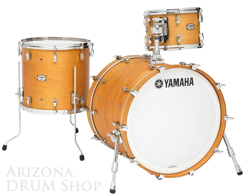 Yamaha Absolute Hybrid Maple Vintage Natural 3 piece Custom Shell Pack 22x18 / 13 / 16 NEW image 1