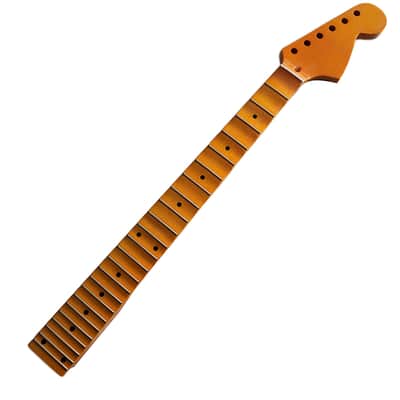 Big Head Full Scalloped Maple Guitar Neck,24-Fret image 2