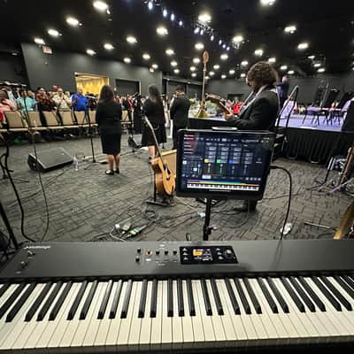 Studiologic SL88 Studio Hammer Action 88-Key MIDI Controller 2026 - Black image 1