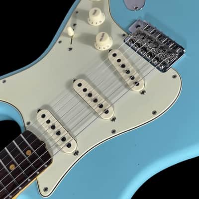 2024 Fender Stratocaster Custom Shop '64 Limited Edition Journeyman Closet Classic ~ Aged Daphne Blue image 5