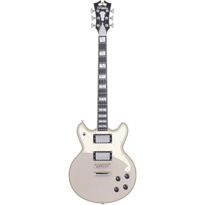 D'Angelico DELUXE BRIGHTON Series Electric Guitar (Desert Gold) image 1