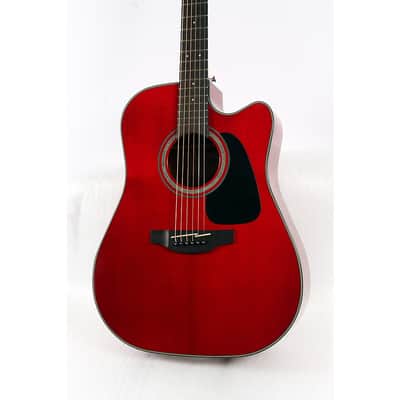 Takamine G Series GD30CE Dreadnought Cutaway Acoustic-Electric Guitar Regular Wine Red image 3