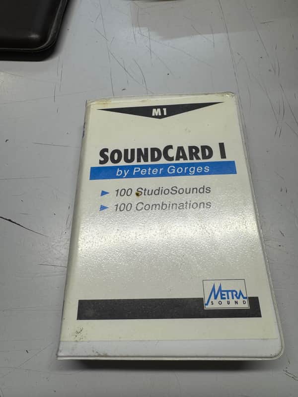 Metra Sound SoundCard I - Peter Gorges - Korg M1/M1R image 1
