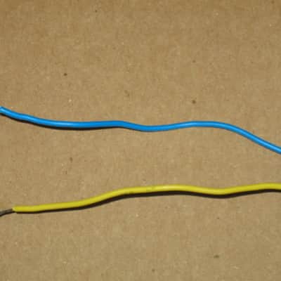 TWO lightly used genuine BOSS OUTPUT jacks (for compact sized pedals) + nuts & washers - ONE jack has two wires (blue & yellow) attached to it - they work fine (specifically from 2010 (but can be used on other year BOSS pedals) NO pedal / NO other parts image 9