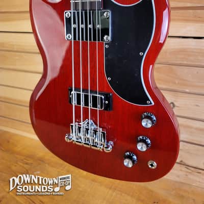Gibson SG Standard Bass with Gibson Hardshell Case - Heritage Cherry image 3