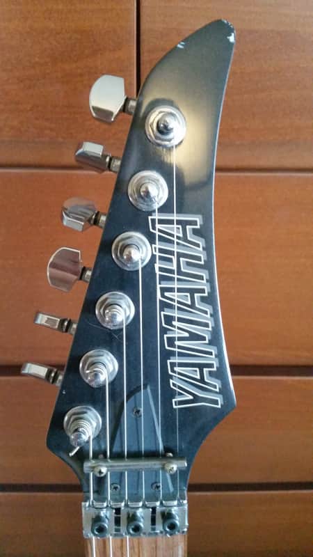 Yamaha RGX 421D late 90's Black Electric Guitar | Reverb