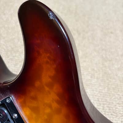 Warmoth Custom Tele Shaped Electric Guitar Vintage Burst image 15