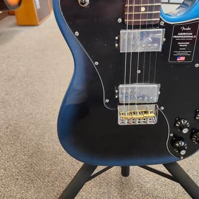 New Fender American Professional II Telecaster Deluxe - Dark Night with Fender Deluxe Molded Case image 4