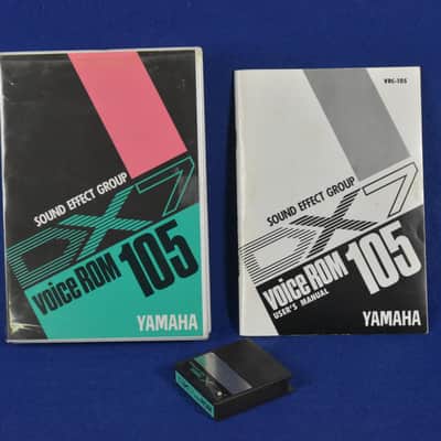 Yamaha DX7 VRC-105 Sound Effect Group Data Cartridge